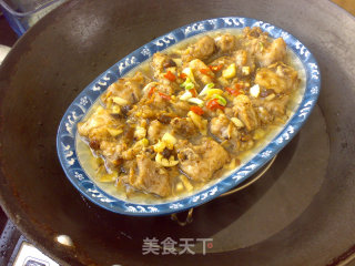 Steamed Pork Ribs with Shrimp and Rice in Black Bean Sauce recipe