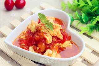 Scrambled Eggs with Tomatoes recipe