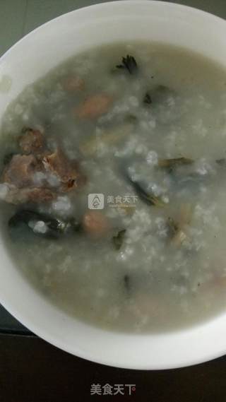 Salty Bone Congee recipe