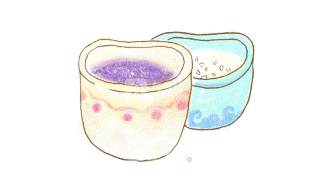 [hand-painted Recipe] Fresh and Refreshing, Nutritious and Healthy Fruit Porridge with Coconut Fragrant Fruit Porridge recipe