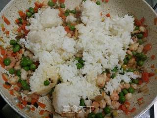 Fried Rice with Fresh Vegetables recipe