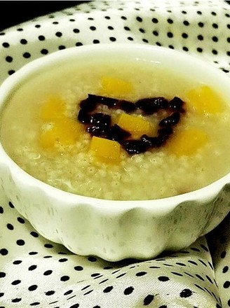 Pumpkin Green Millet Congee Nutrition & Warmth recipe