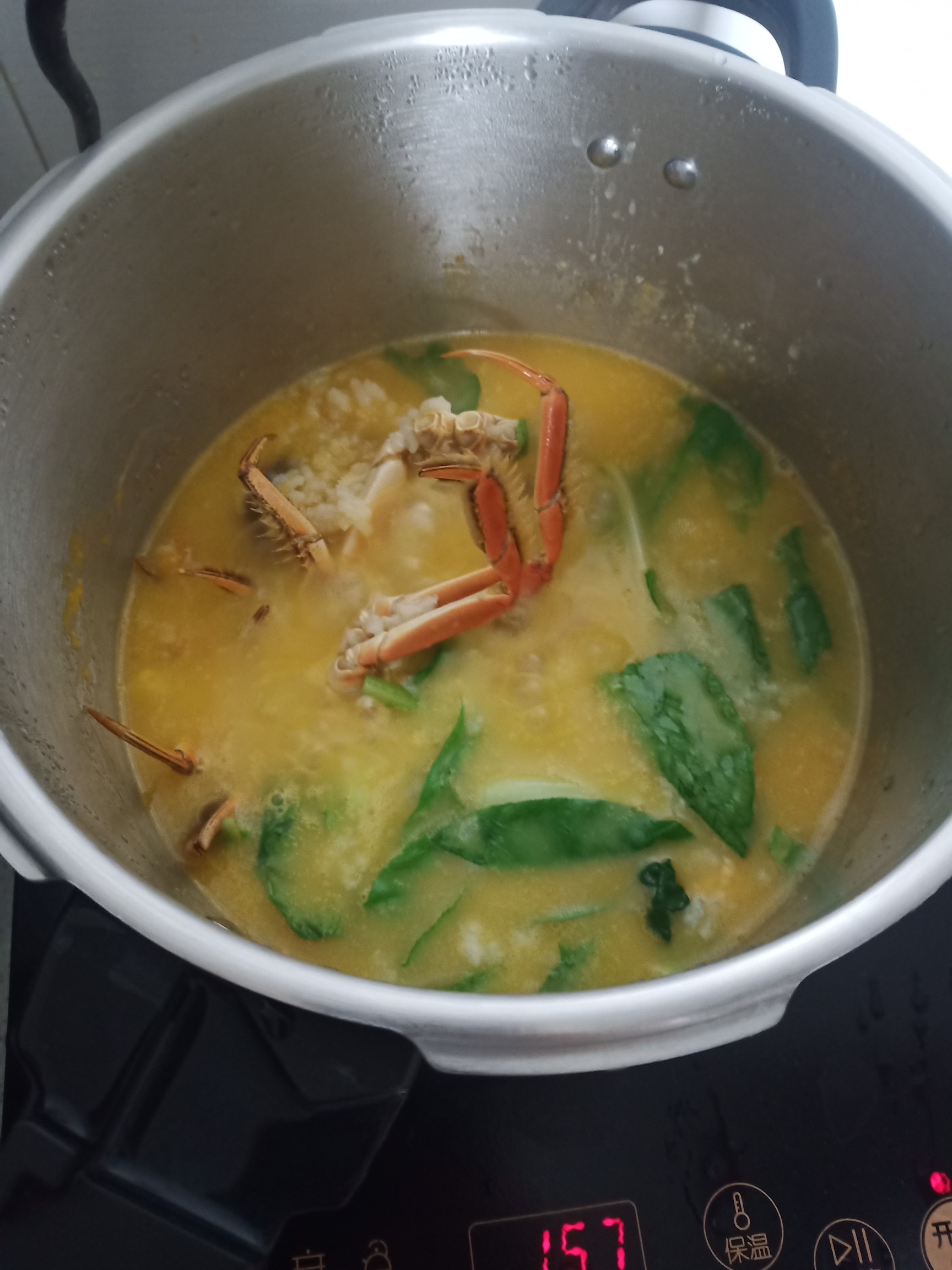 Hairy Crab Congee recipe
