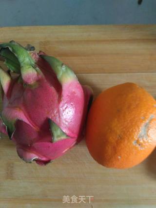 Dragon Fruit Orange Juice recipe