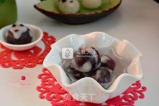 Hericium Glutinous Rice Balls and Panda Glutinous Rice Balls recipe