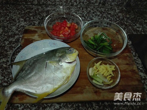 Pan-fried Pomfret recipe