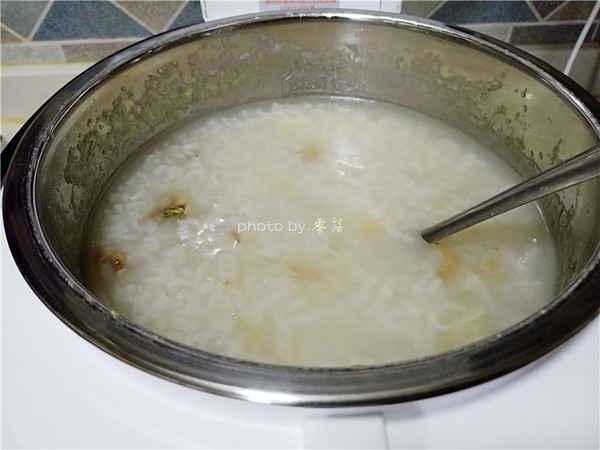 Scallop Sea Rice Porridge recipe