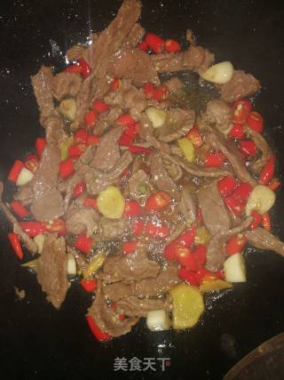 Beef Stir-fried Celery recipe