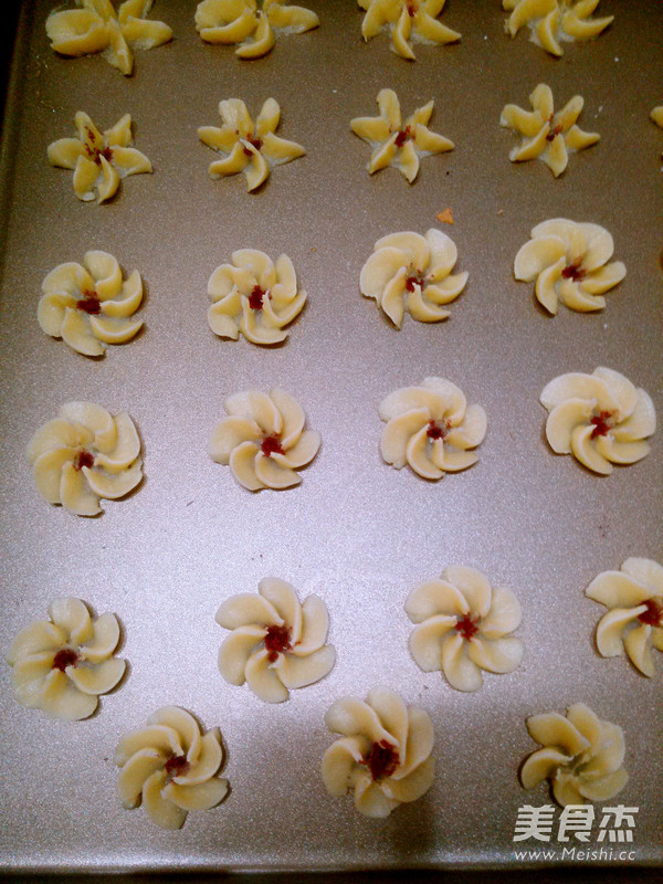 Flower Cheese Cookies recipe