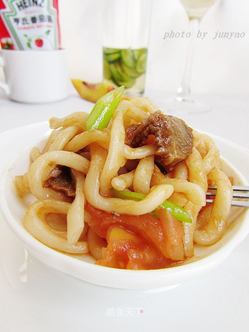 Fried Noodles with Beef recipe