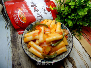 Rice Cake with Gushao Sauce recipe