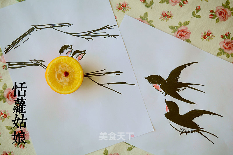 Orange Scented Bird's Nest recipe