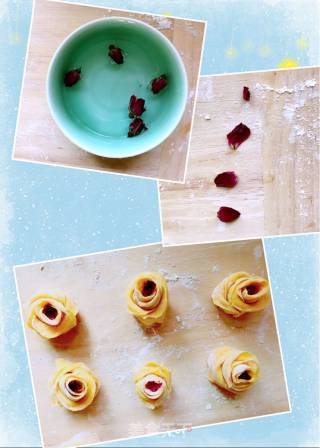 Rose Mantou ~ Love for Mom recipe