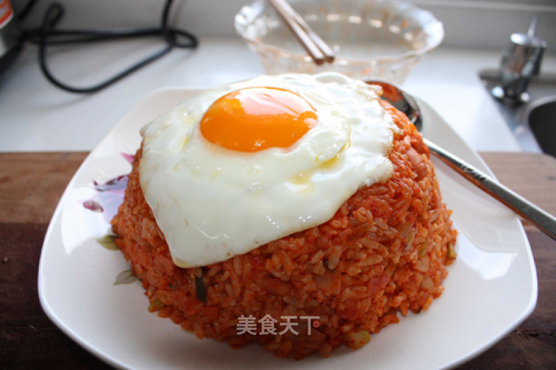 Korean Kimchi Fried Rice recipe