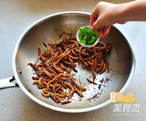 Vegetarian Version of Dried Shredded Pork recipe