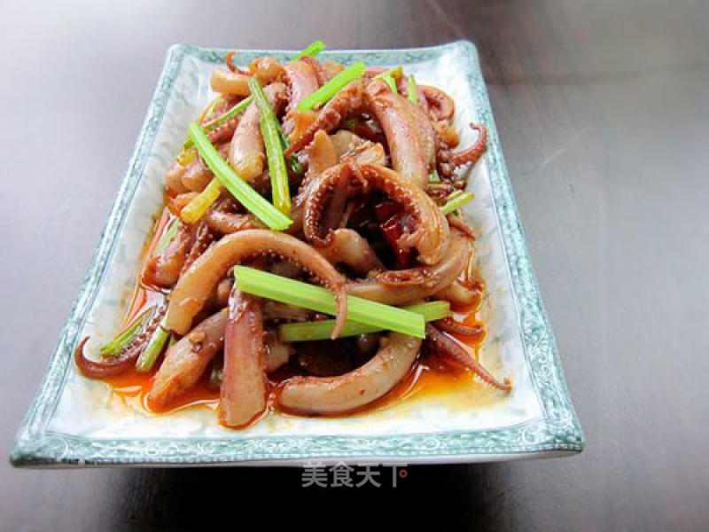 Spicy Squid Whisk recipe