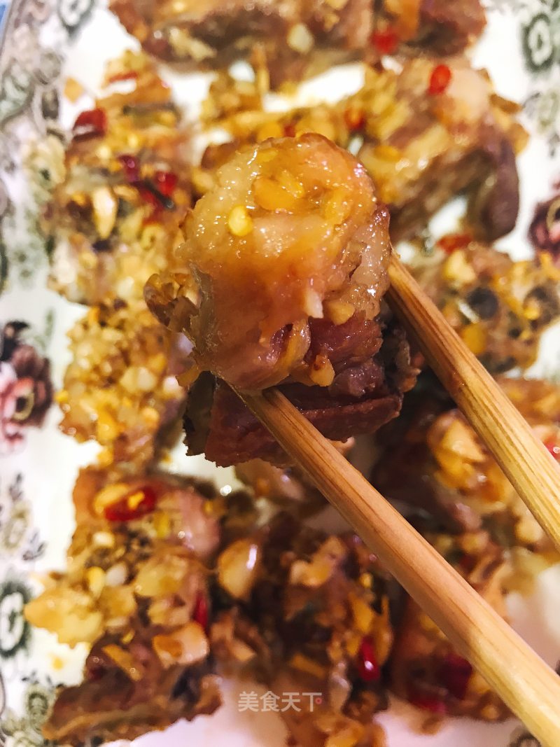 Time-consuming and Effortless Oven Version of Garlic Pork Ribs recipe