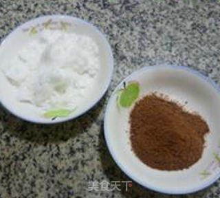 Two-color Milk Cake recipe