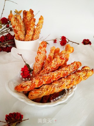Bean Paste Twisted Stick recipe