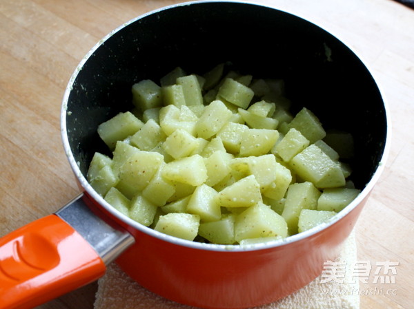 Potato Salad with Green Sauce recipe