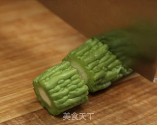 Bitter Gourd Stuffed Meat recipe