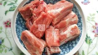 Korean Sweet and Spicy Rice Noodles with Steamed Cun Bone recipe