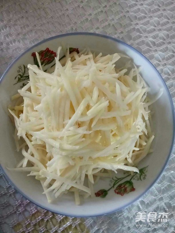 Vinegar Shredded Potatoes recipe