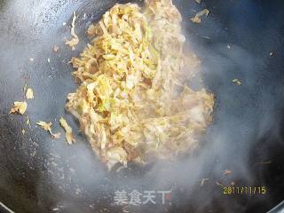 Stir-fried Cabbage with Shrimp Paste recipe