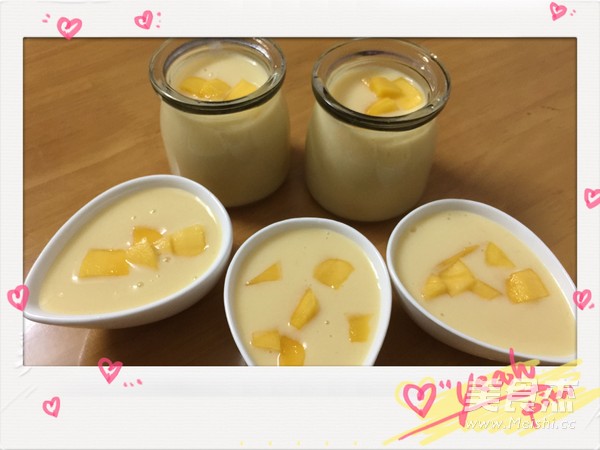Milk Mango Pudding recipe
