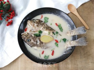 #trust之美#milk White Black Fish Soup recipe