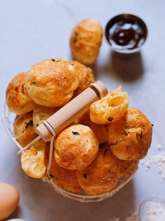 French Salted Cheese Puffs recipe