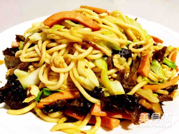 Home-cooked Fried Noodles recipe