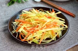 Vegetarian Stir-fried Three Silk recipe