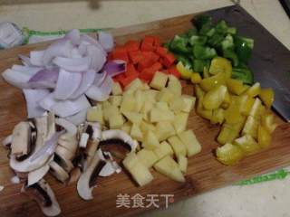 【curry Potatoes and Shrimp】----delicious and Refreshing recipe