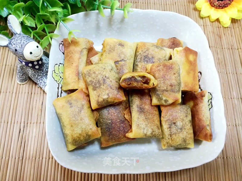 Homemade Jujube Spring Rolls recipe