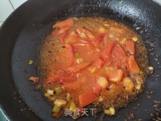 Tofu with Tomato Sauce and Egg recipe