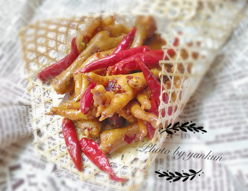 Spicy Chicken Feet recipe