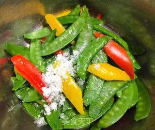 Seasoned Vegetables with Snow Peas#快手素菜# recipe
