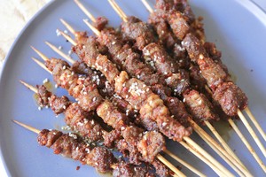 Lidong's Meal｜oven Version of Cumin Lamb Skewers + Lamb Hand Pilaf recipe