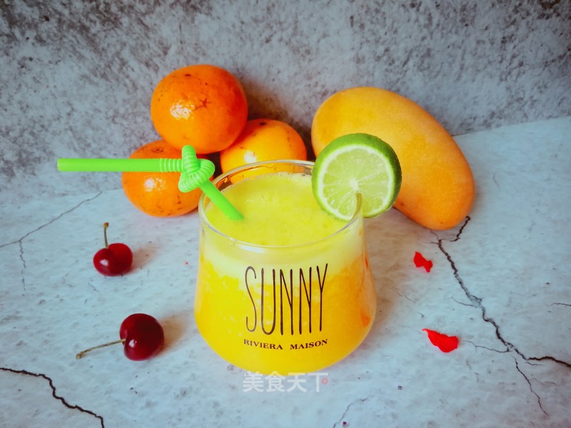 Summer Drink: Mango and Orange Juice