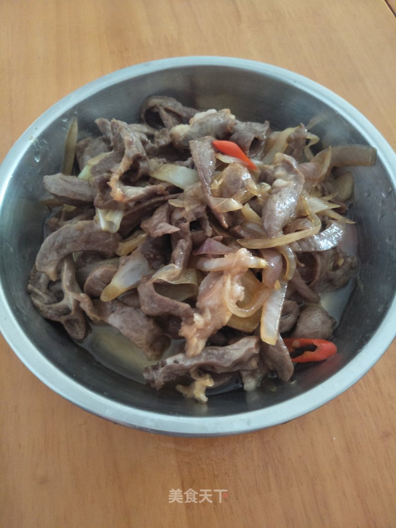 Stir-fried Pork Heart recipe