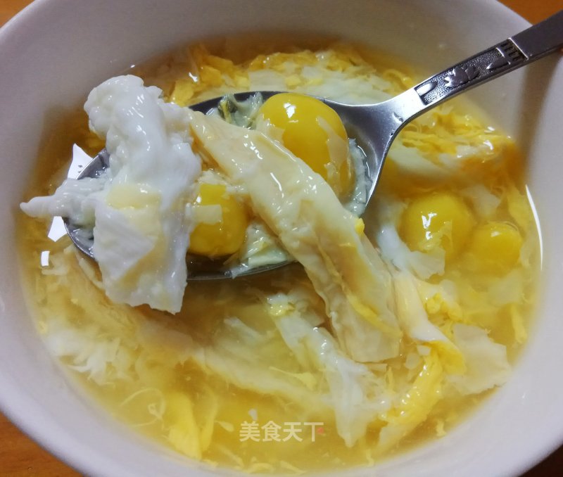 Yuba Gingko and Egg Syrup