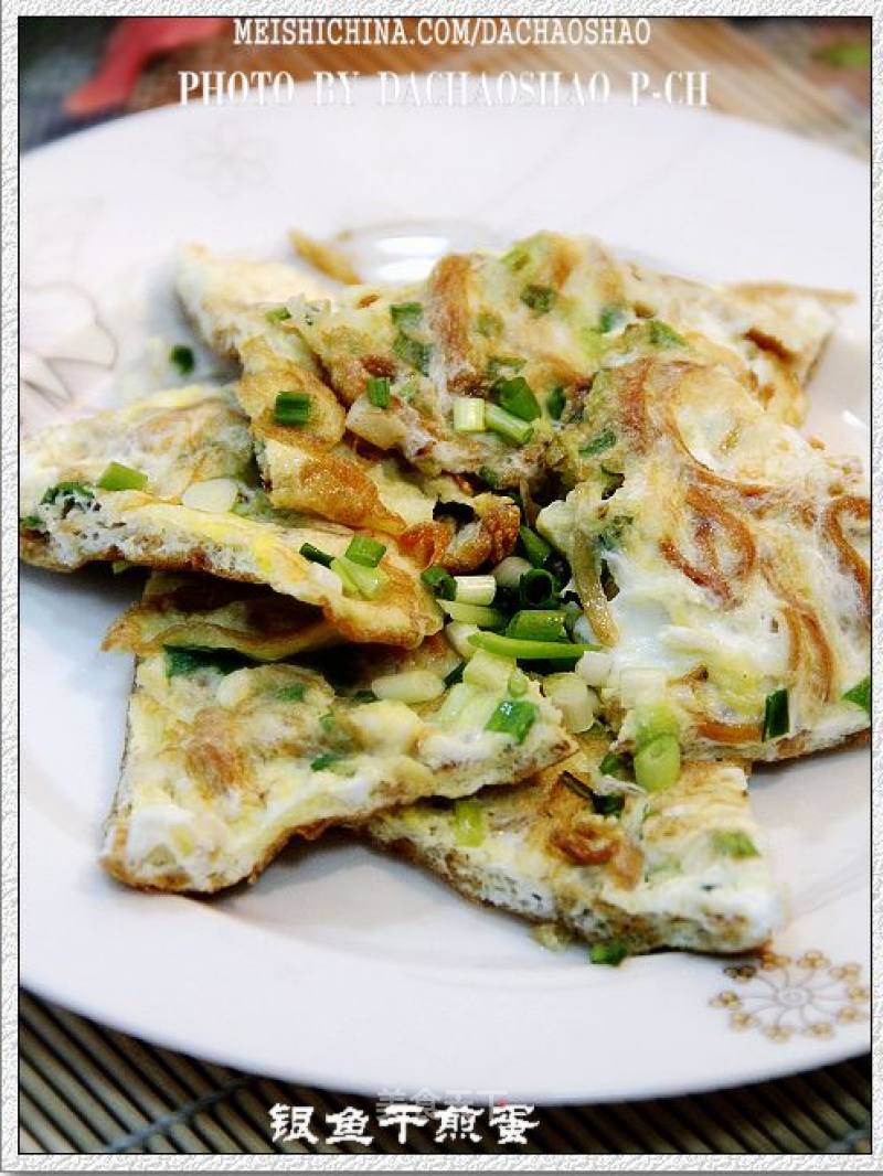 [anhui Cuisine]-"dried Whitebait Omelette" recipe