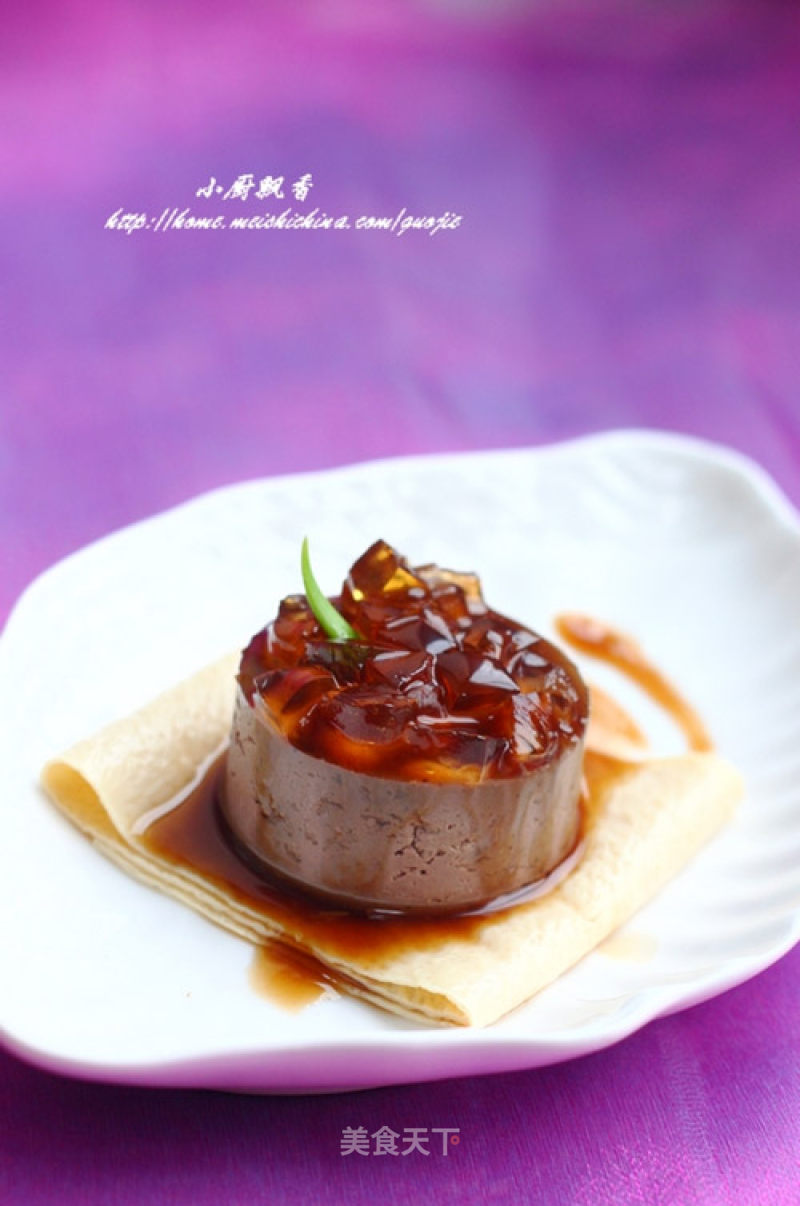 [fragrant Drunk Foie Gras] Unexpected Taste recipe