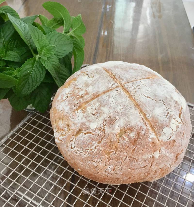 Oil-free Whole Wheat Country Bread recipe