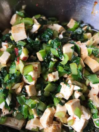 A Good Partner for Fat Reduction~chilled Cabbage Tofu recipe