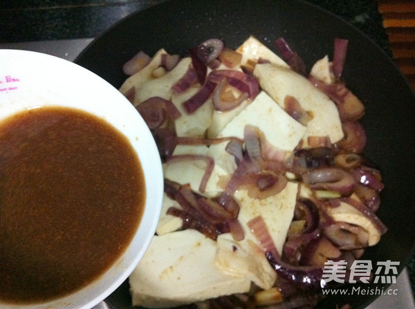 Shacha Sauce Fragrant Tofu recipe