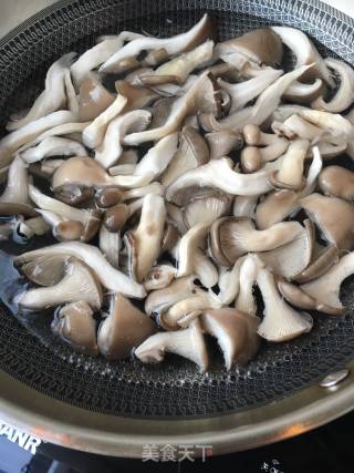 Stewed Oyster Mushroom recipe