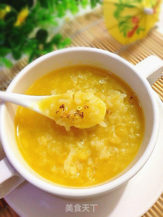 "stomach" He Cooks A Bowl of Pumpkin Porridge that Warms The Heart and Nourishes The Stomach recipe