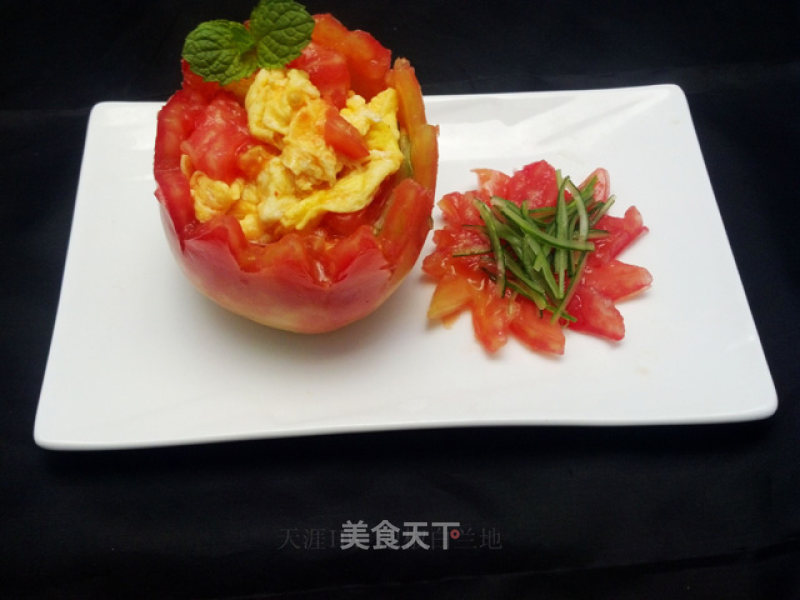 Scrambled Eggs with Tomato recipe